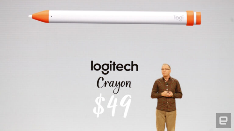 Inilah Logitech Crayon for iPad, Penantang Serius Apple Pencil