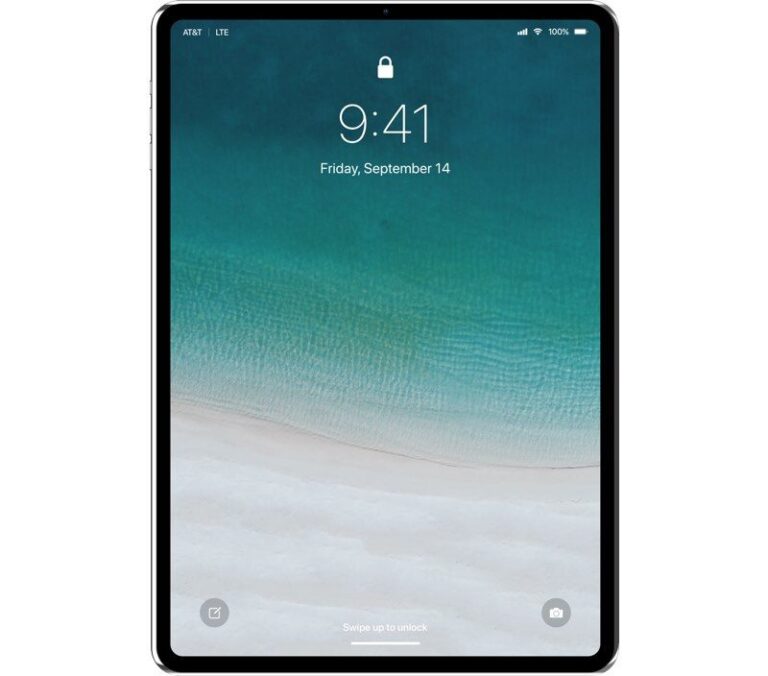 Konsep iPad 11.9 Inch dengan Bezel Tipis dan Tanpa Notch