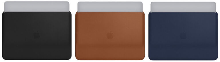 Apple Resmi Rilis Leather Sleeves untuk MacBook Pro