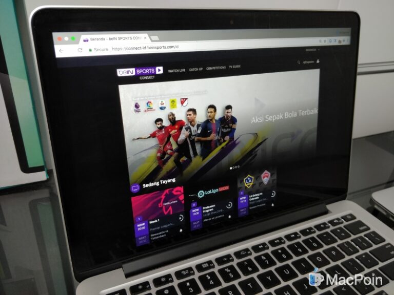 Cara Live Streaming BeIN Sport di Web Browser PC dan Mac