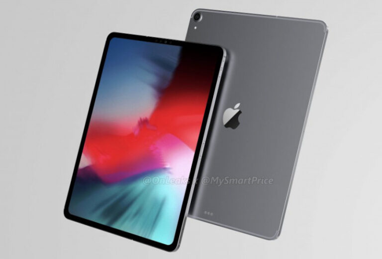 Render iPad Pro Tanpa Tombol Home dan Desain iPhone X Muncul Lagi