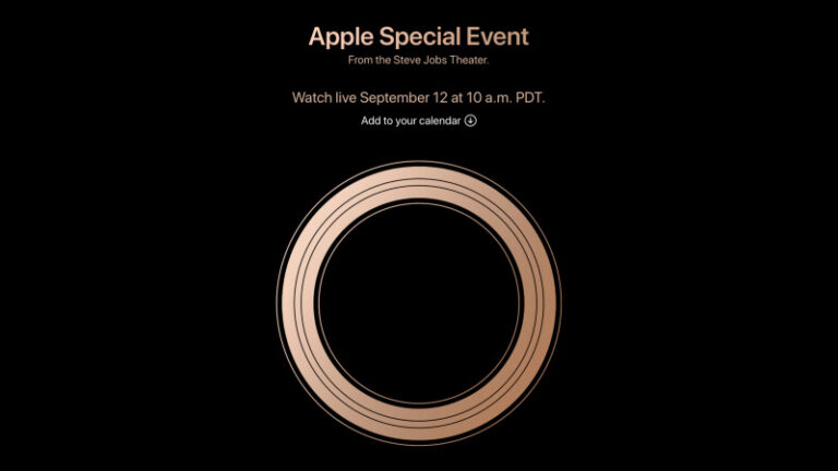 Cara Live Streaming Apple Event 12 September 2018