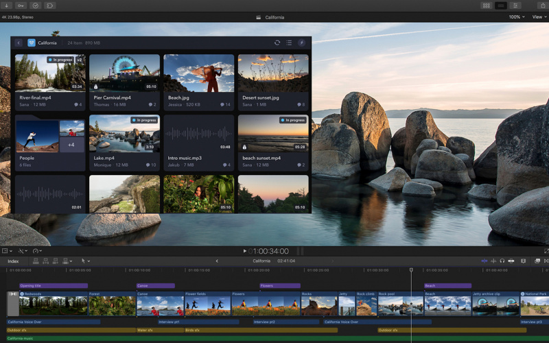 Final Cut Pro X Kini Support Workflow Extensions