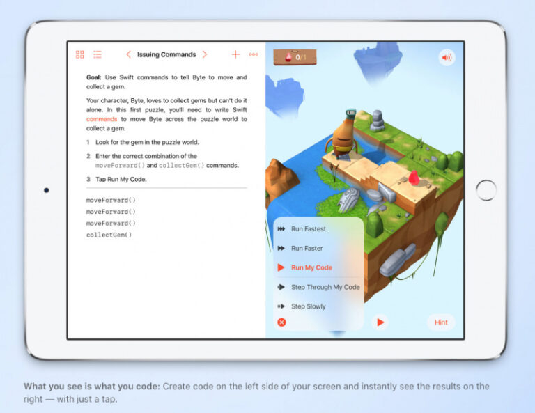 Swift Playgrounds Kini Support Akses Konten ke Pihak Ketiga