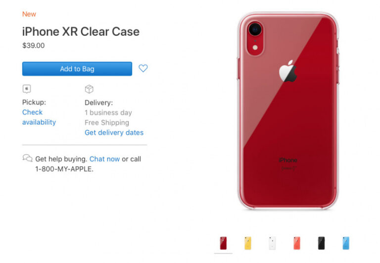 Apple Rilis Clear Case Bening untuk iPhone XR