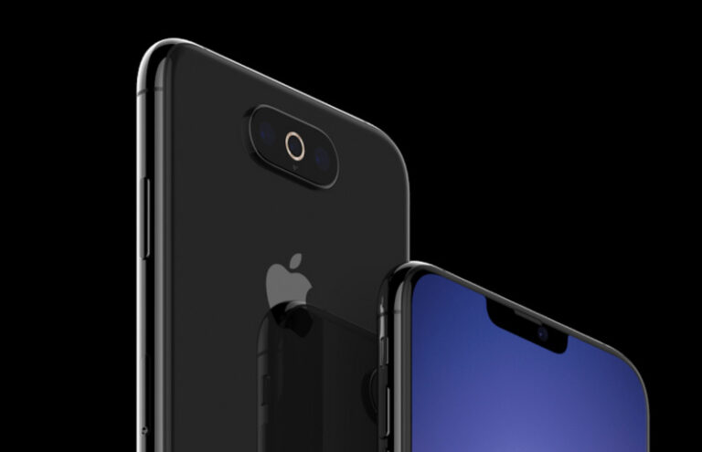 Render iPhone 11 Lain, 3 Lensa Kamera di Tengah dan Notch Kecil