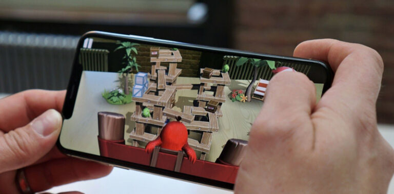 Angry Birds Augmented Reality Eksklusif di iOS Saat Pertama Kali Dirilis