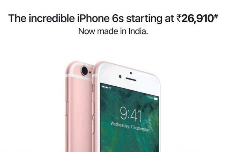 Apple Resmi Merilis iPhone 6s Baru Edisi Made in India