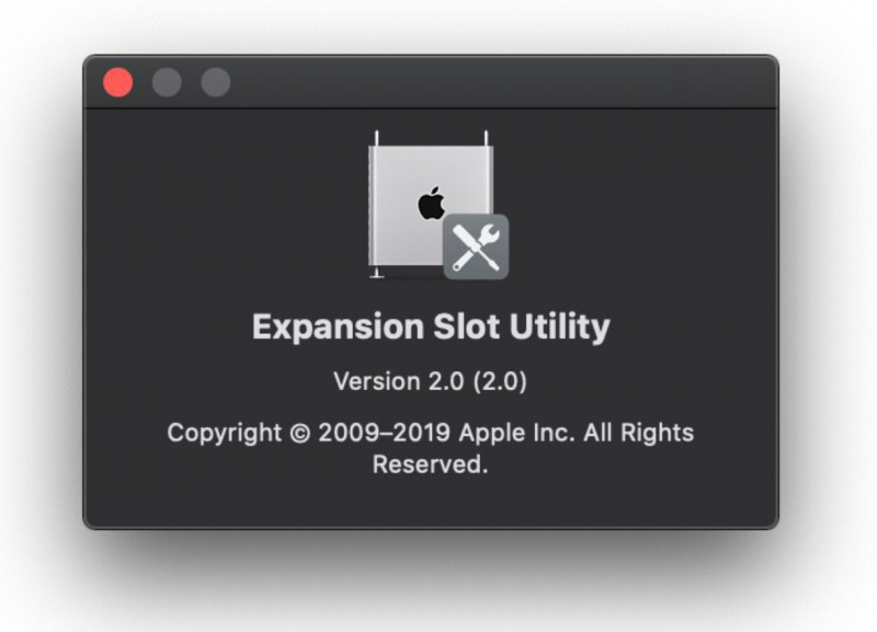 macOS Catalina Kembalikan Expansion Slot Utility di Mac