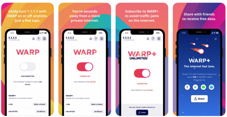 Cloudflare Rilis Layanan WARP untuk iOS dan iPadOS