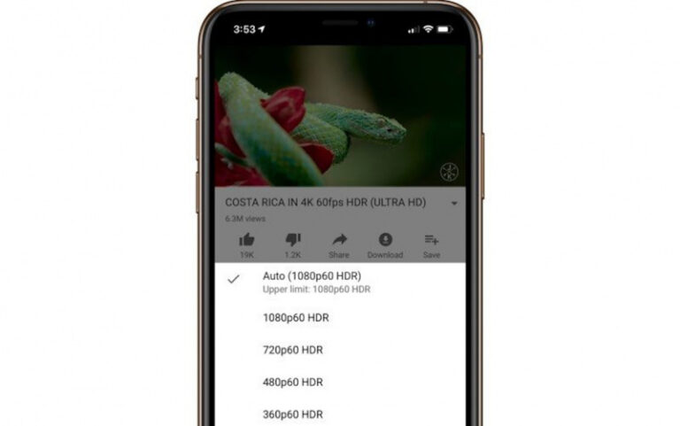 Aplikasi YouTube Kini Mendukung HDR di iPhone 11