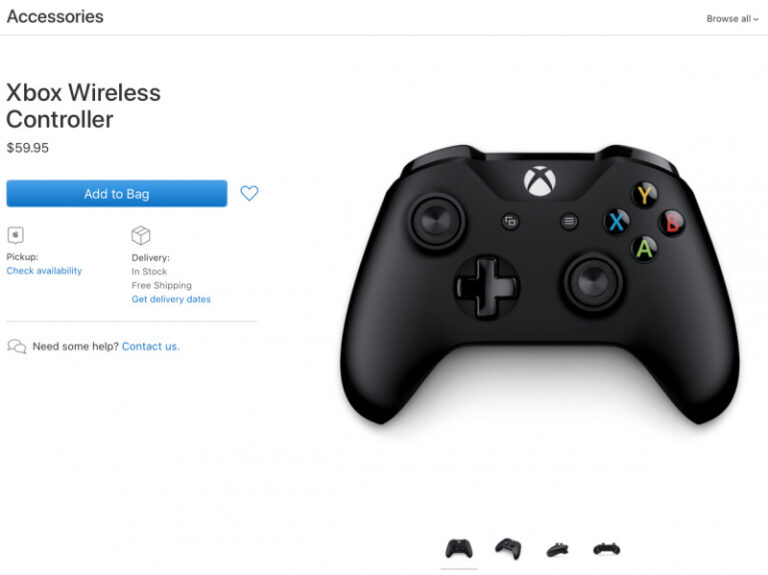 Apple Kini Resmi Jualan Xbox Wireless Controller