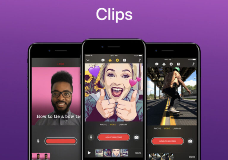 Update Apple Clips Kini Mendukung Kursor di iPadOS