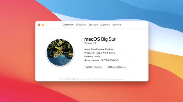 Ternyata macOS Big Sur Adalah Versi macOS 11