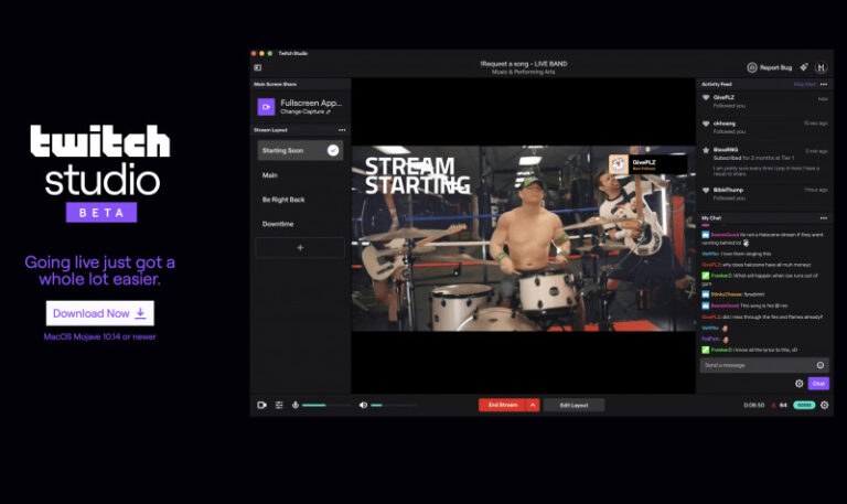 Twitch Studio Beta Kini Resmi Dirilis untuk Mac