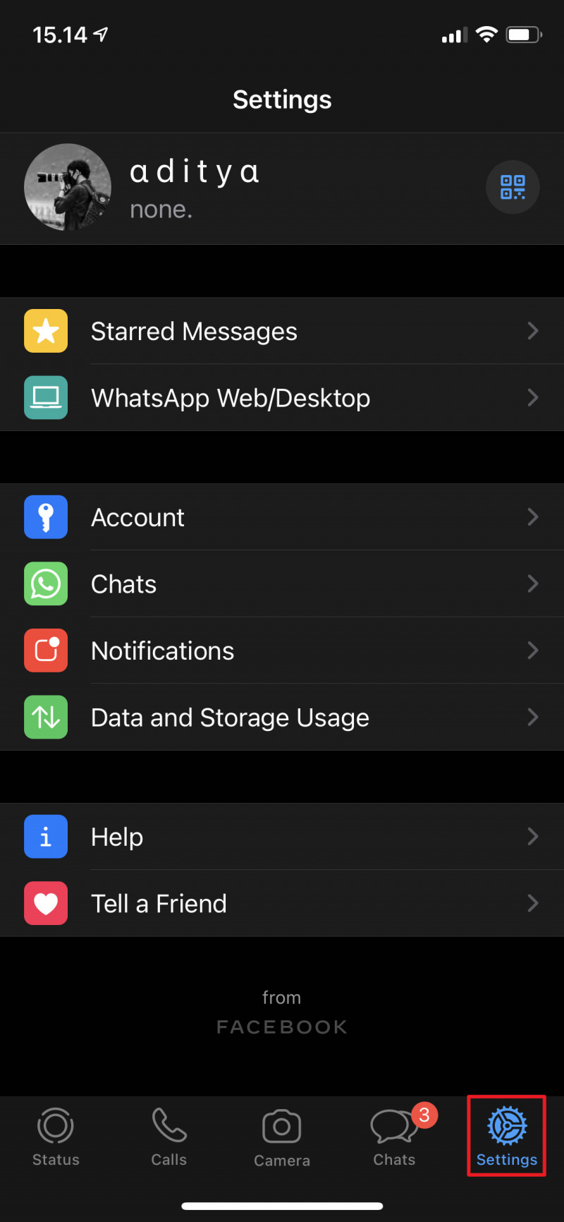 Cara Mematikan Preview Notifikasi WhatsApp iPhone MacPoin