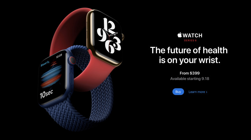 Apple Watch Series 6 Resmi Diperkenalkan