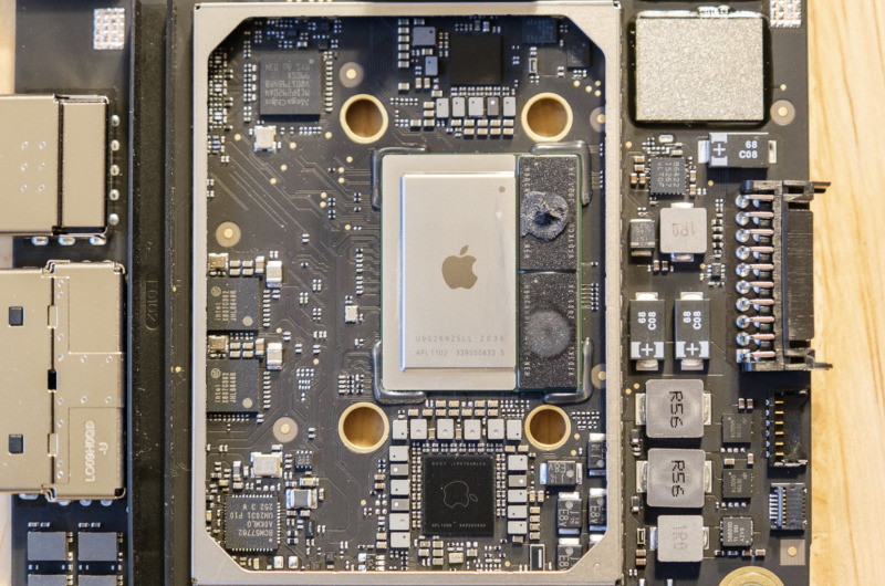 Seperti Inilah Penampakan Chip Apple M1 di Mac mini