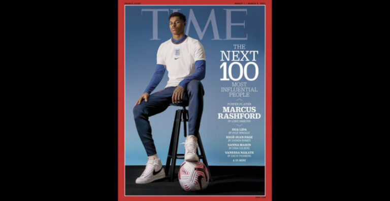 Majalah Time Pakai iPhone Untuk Cover Marcush Rashford