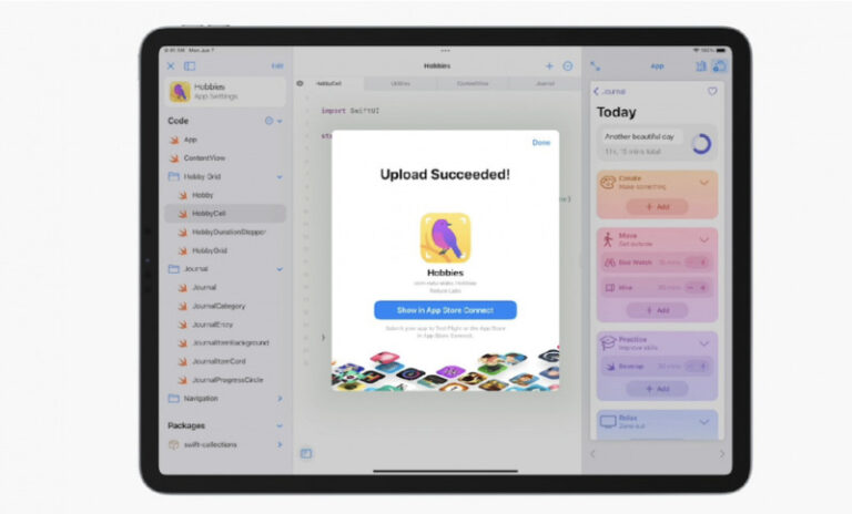 Kini Pengguna iPadOS Bisa Bikin Aplikasi iOS dan iPadOS Langsung di iPad