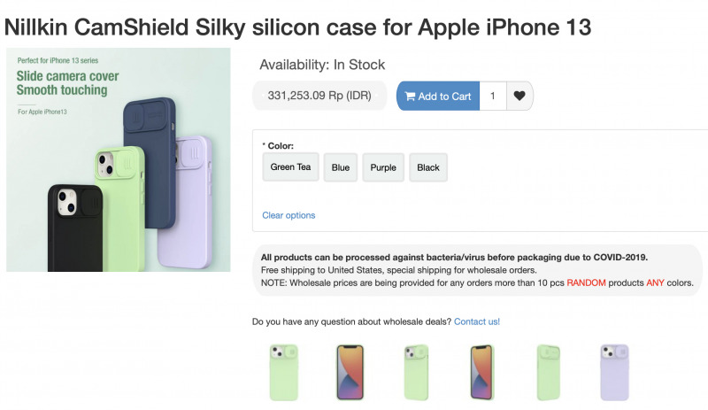 Nillkin Sudah Resmi Jualan Case iPhone 13