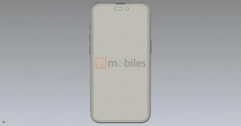 Bocoran Render CAD iPhone 14 Pro Tampilkan Desain Baru Tanpa Notch