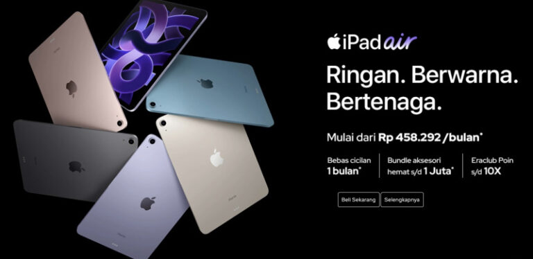 iPad Air 5 Akhirnya Resmi Dijual di Indonesia